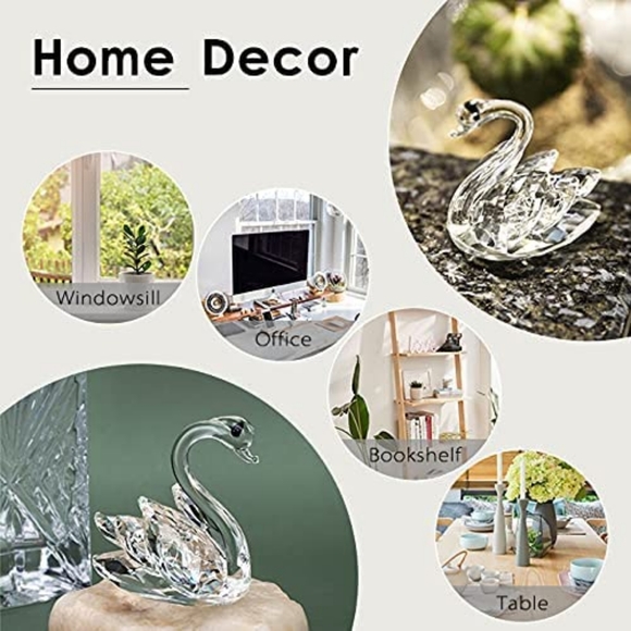 H&D Sparkle Swan Figurine - Picture 6 of 7